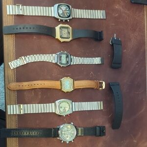 Casio Men's Watches Collection - Black, Silver, Gold, Brown